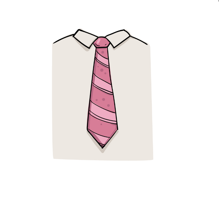 How To Draw A Tie