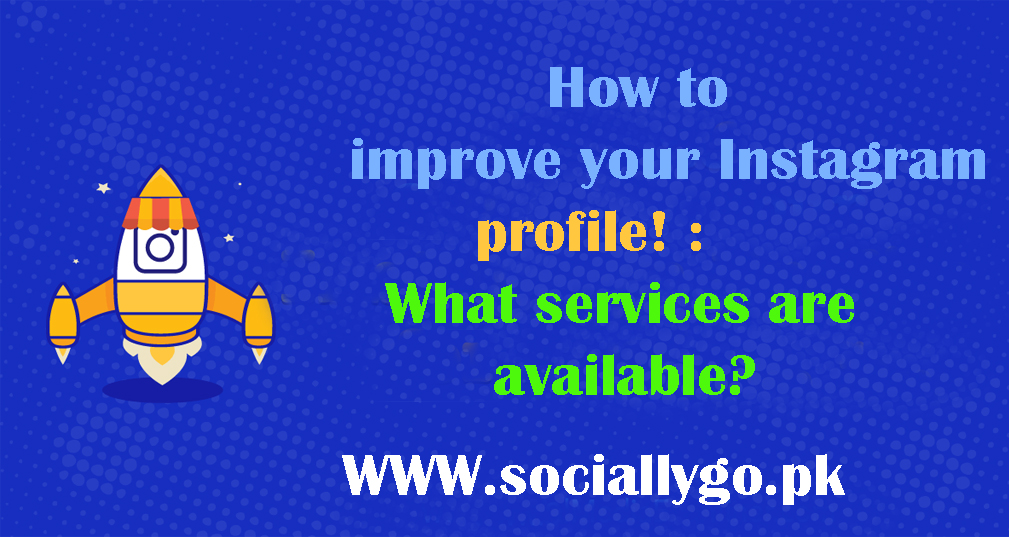 to improve your Instagram profile! : What services are available?