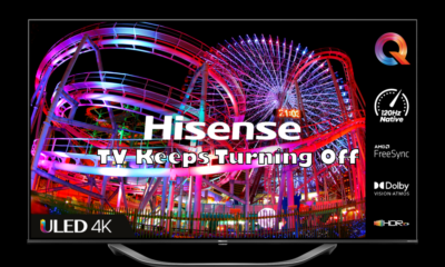hisense tv keeps turning off when watching netflix
