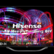 hisense tv keeps turning off when watching netflix