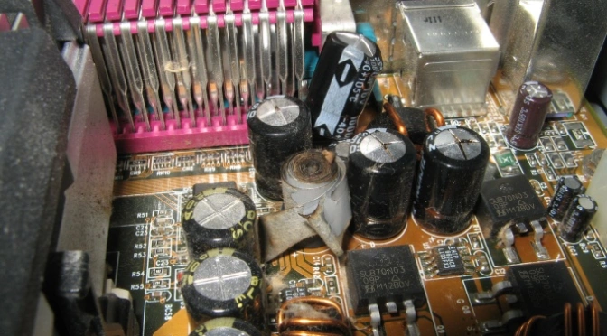 capacitor for motherboard