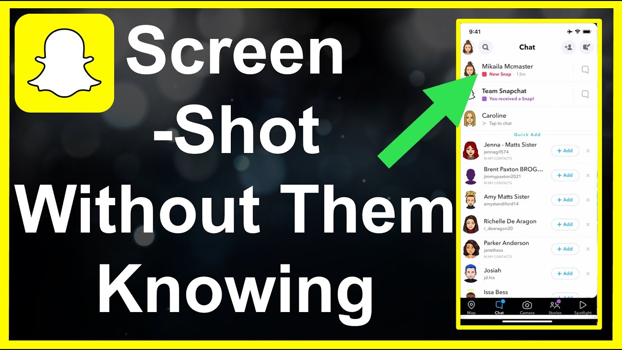 how to screenshot snapchat without them knowing