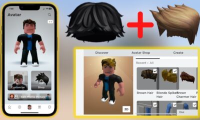 how to make hair in roblox on ipad