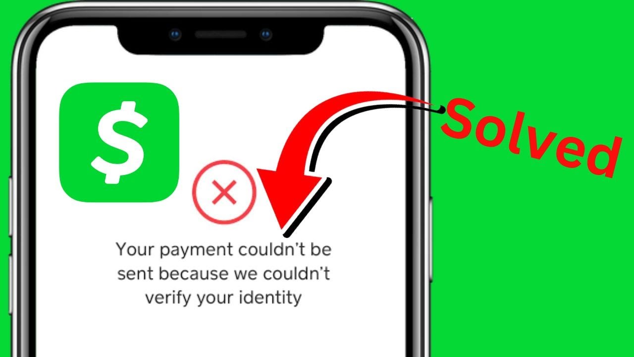 cash app your payment couldn't be sent