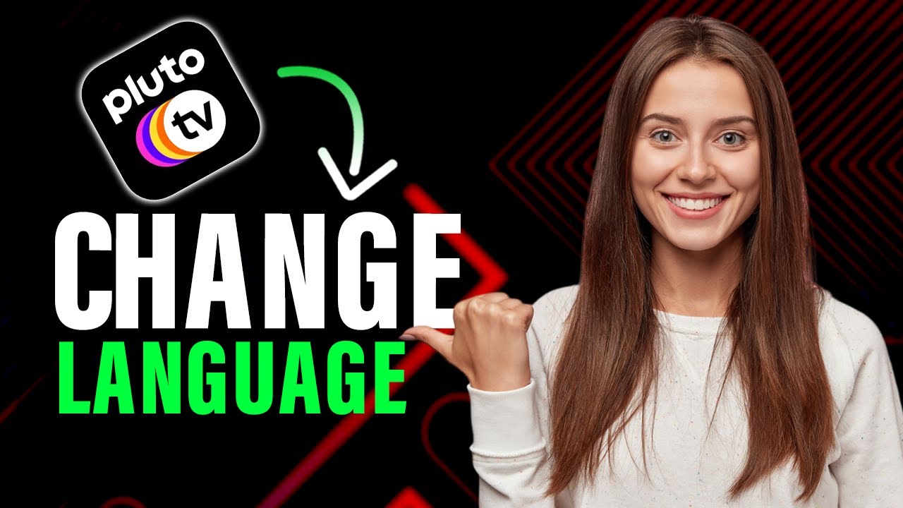 how to change language on pluto tv