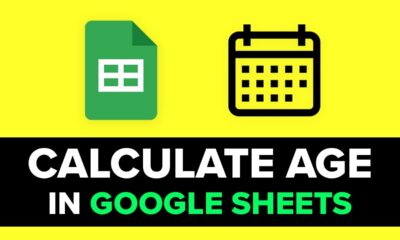 calculate age in google sheets